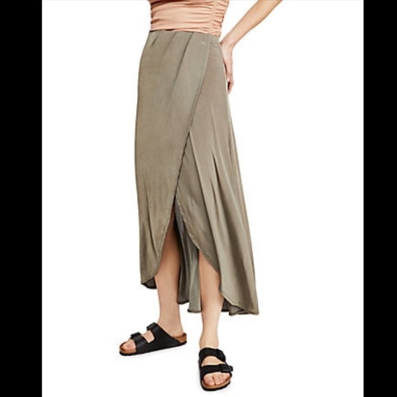 Free People Dresses & Skirts - NWT Free People Smoke and Mirrors Faux Wrap Skirt